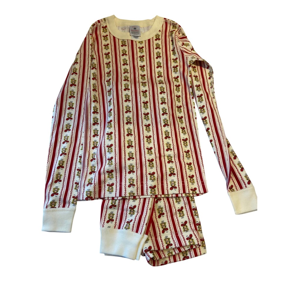 Hanna Andersson Cindy Lou Who Grinch Organic Cotton Pajama Set Kids 8 130cm